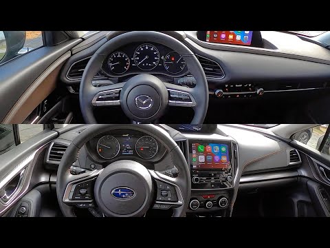 2021 Mazda CX-30 vs. 2021 Subaru Crosstrek - POV Comparison