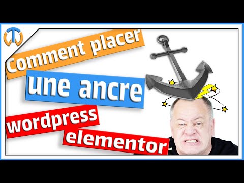 Ancre sur wordpress et elementor, simple et efficace