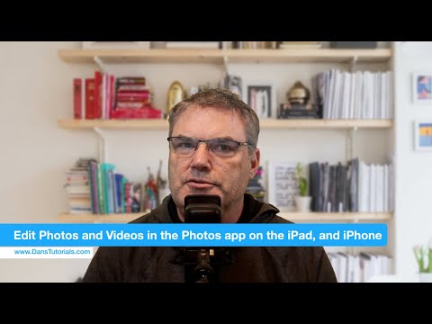 Editing Photos in the Photos App on the iPad and iPhone Class