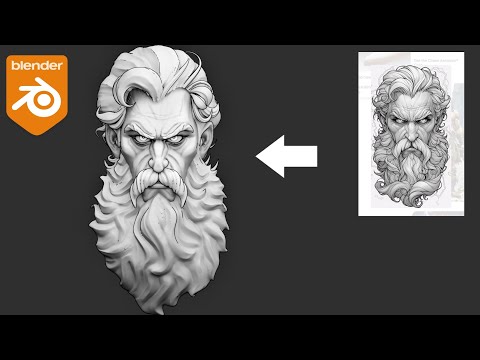 I sculpted  this character in blender #charactersculpting  #blender  #3dart #timelapse 