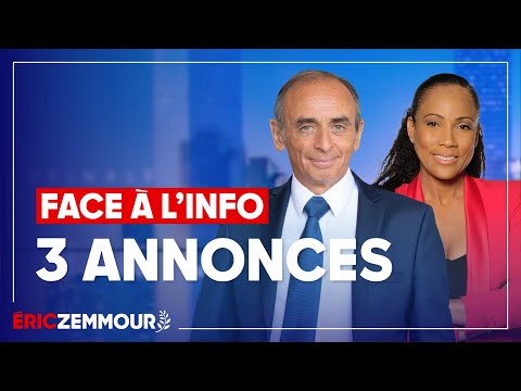 Eric Zemmour sur CNews interviewé par Christine Kelly