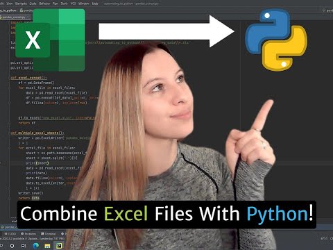 Combine Excel Files with Python | Beginner Friendly |  Excel Python Automate with Pandas