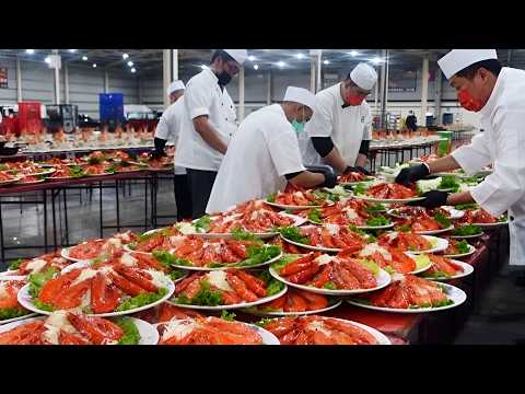 Taiwan traditional flow feast culture！Master chefs hold over 5000 people spring banquet