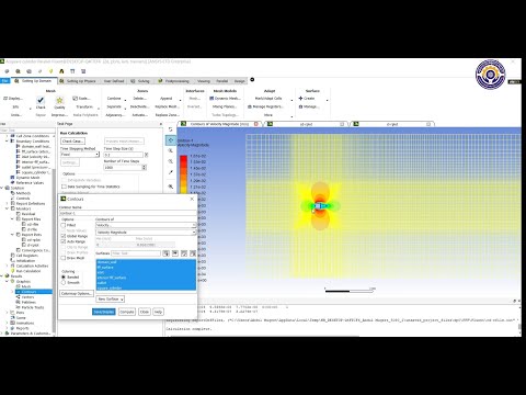 Flow Over a Square Cylinder ansys fluent