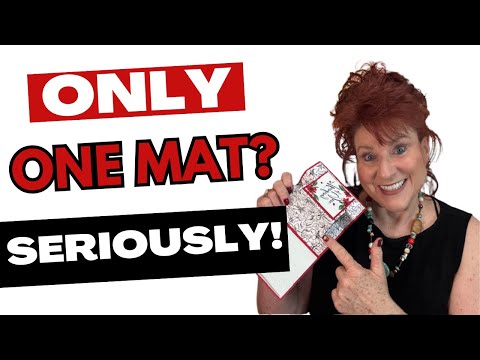 This Will Blow Your Mind (and Keep You Smiling) One Mat Pop Out Fun Fold