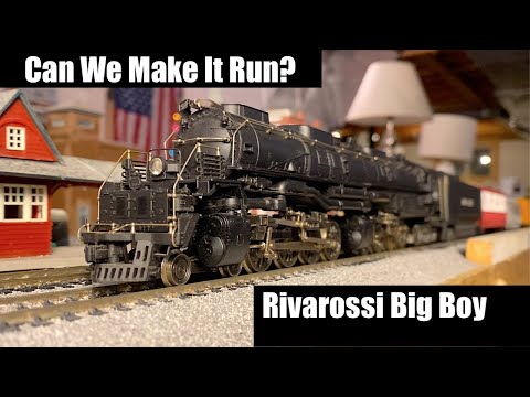 Can We Make This Rivarossi Big Boy Run Again? Sitting for 20 Years