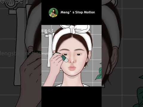ASMR Animation 😱Never Squeeze Blackheads With Your Hands!  | Meng's Stop Motion