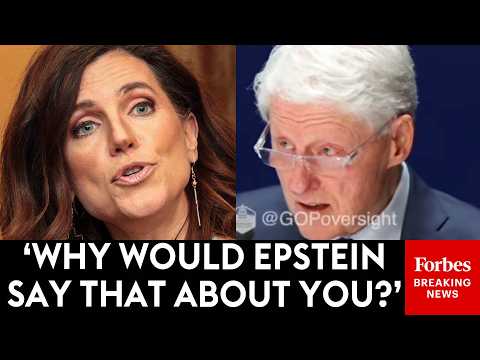 SHOCK MOMENT: Nancy Mace Confronts Clinton Over Epstein Saying 'You Like Them Young'