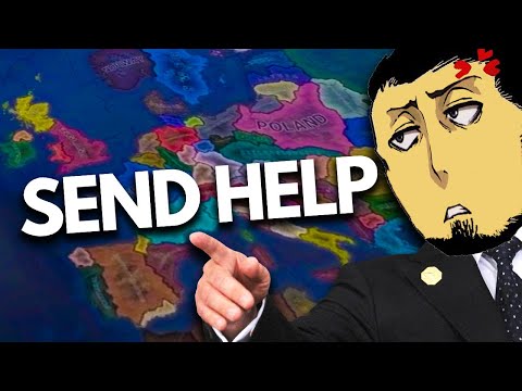 Hearts Of Iron 4 But I released Every Nation & Destroyed My PC