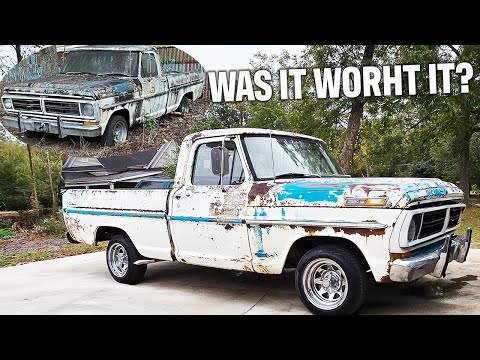 Rescuing a 1971 F-100 Short Bed: 22 Years of Neglect, Can It Be Saved?