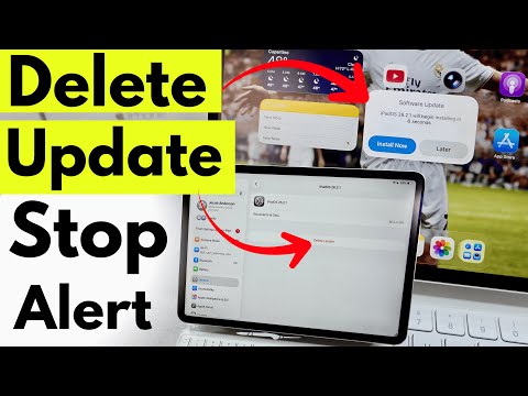 Remove iPadOS 26.3 update and stop upgrade prompts on iPad Pro, Mini, iPad Air