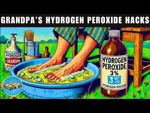 Grandpa's 40 Hydrogen Peroxide Hacks that will BLOW YOUR MIND & MAKE LIFE EASIER!!!