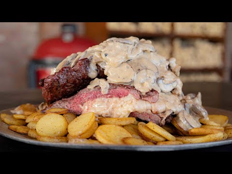 Would you eat this Steak drenched in Sauce