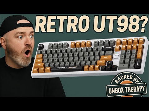MCHOSE UT98 Keyboard Review | Retro Vibes Backed by Unbox Therapy