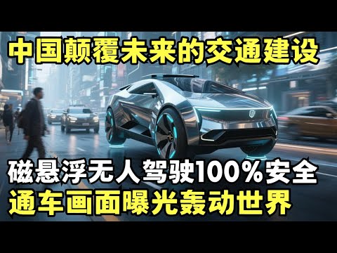 中国颠覆未来的交通建设! 磁悬浮无人驾驶技术安全性高达100%, 通车画面曝光轰动世界!｜科学边界