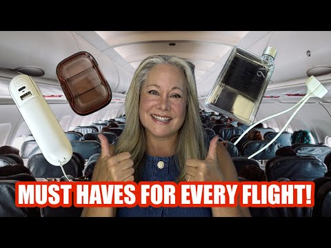 10 In-Flight Gadgets I NEVER Travel Without (Airplane Essentials You’ll LOVE!)