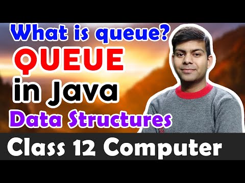 Queue Data Structure in Java | Queue implementation using array | ISC Computer