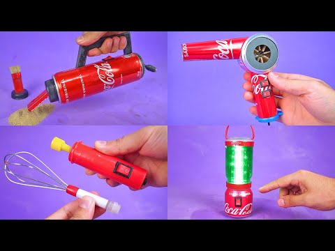 Making Amazing Mini Appliances with DC Motors and Soda Cans