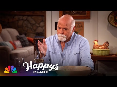 Emmett Tells Bobbie He Knew About Her Half-Sister for Years | Happy's Place | NBC