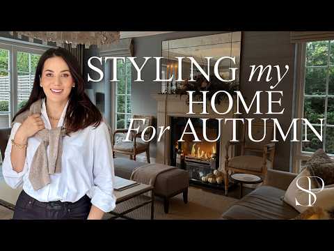 A WHOLESOME & PRODUCTIVE AUTUMN VLOG | STYLING MY HOME, DECORATING THE OFFICE & BTS OF MY NEW LAUNCH
