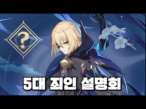 Genshin Impact Kenria's Five Great Sinners Briefing Session