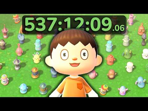 How Fast Can I Find Every Gyroid in Animal Crossing?