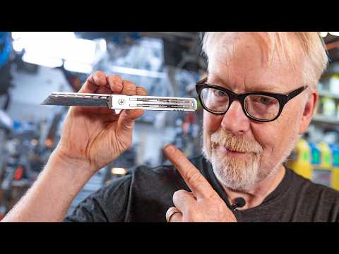 Adam Savage Wields Hacksmith's Titanium EDC Multi-Tool!