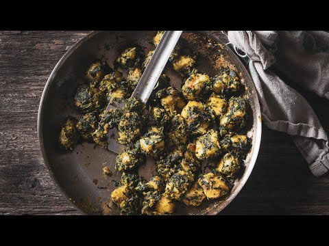 Shakkariya Methi nu Shaak | Sweet Potato Saute