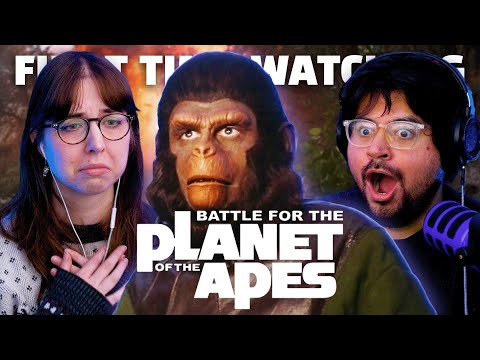 Battle for the Planet of the Apes (1973) Movie Reaction | First Time Watching