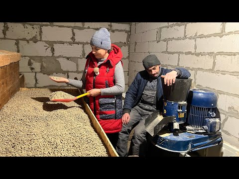 Гранулятор Rotex 200 у роботі, продуктивність! Купили бичків на фермі