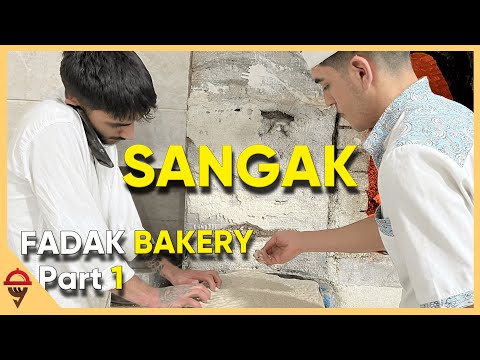 How Sangak Bread Is Made In Iran | Skilled Young Bakers: Making Sangak Bread in Tehran! ππ