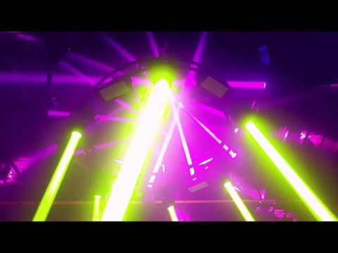 Flashing Laser Disco Lights at Night – Party & Club Light Show [10H 4K Ultra HD]
