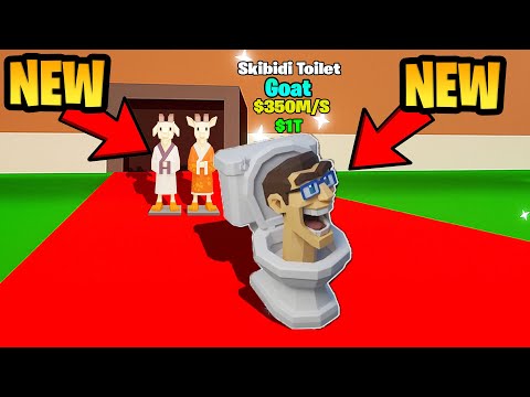 [350M/S] New Goat Skibidi Toilet in Steal the brainrot Fortnite