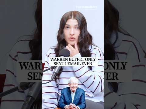 Warren Buffet Only Sent 1 Email Ever