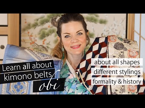 Learn all about Kimono Belts "Obi"