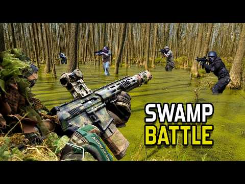 SILENTLY Sniping Airsofters While Hidden In A SWAMP 🐊💀