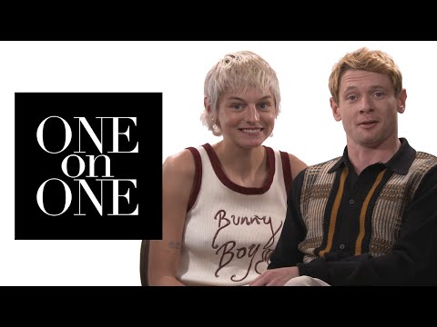Emma Corrin and Jack O'Connell: One on One | Bazaar UK