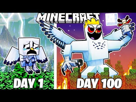I Survived 100 Days as THE OWL in MINECRAFT!