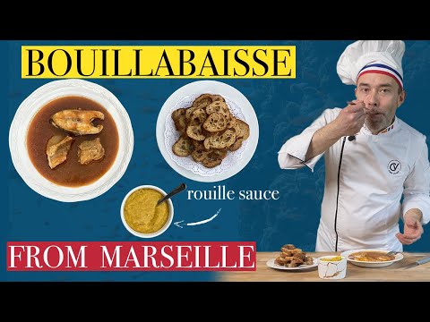 How to cook authentic FRENCH BOUILLABAISSE soup