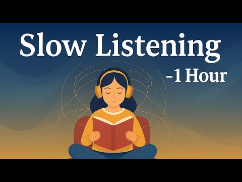 Stay Motivated in English | 1-Hour Slow English Listening & Speaking Practice