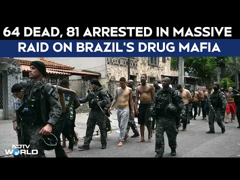 Brazil Drug War | 64 Dead, 81 Arrested In Massive Raid On Brazil's Drug Mafia