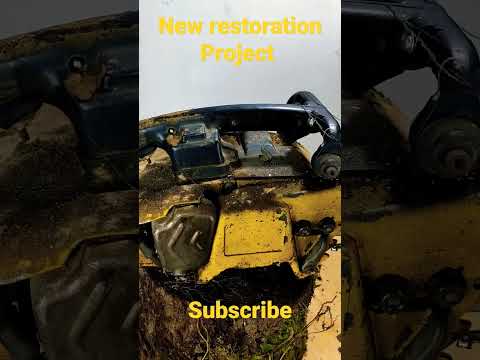 Restoration old rusty gasoline Chainsaw. Soon on our channel. Don't forget ti subscribe !!!