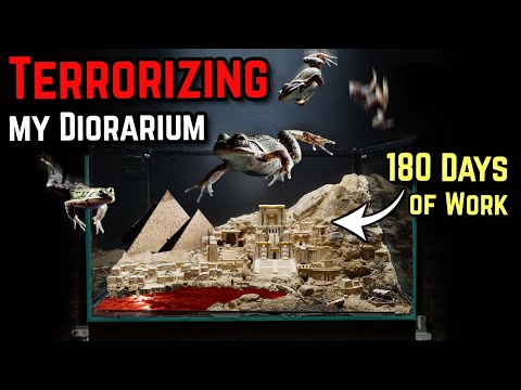 Simulating 10 Plagues in my Egypt DIORARIUM