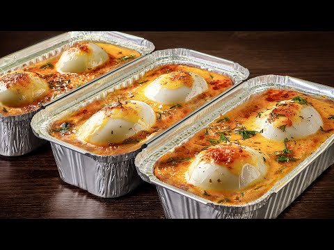 I've Never Eaten Such Delicious Eggs! A Simple & Fast Recipe!