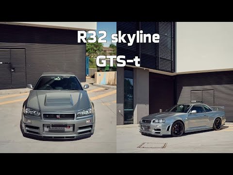 男子捡漏并完全修复一辆R32 skyline GTS-t