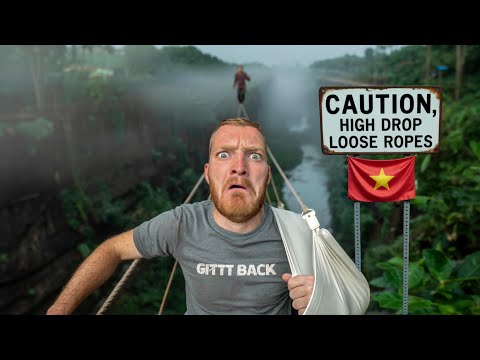 The Most DANGEROUS Tight Rope In Vietnam!