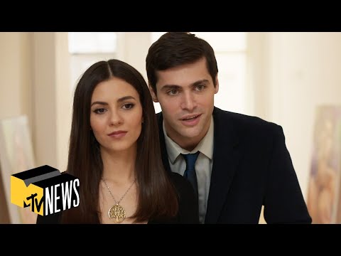 Victoria Justice, Katherine McNamara & Matthew Daddario on 'Trust' | MTV News