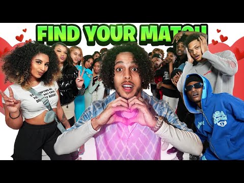Find Your Match With Dares! | 12 Girls & 12 Guys!