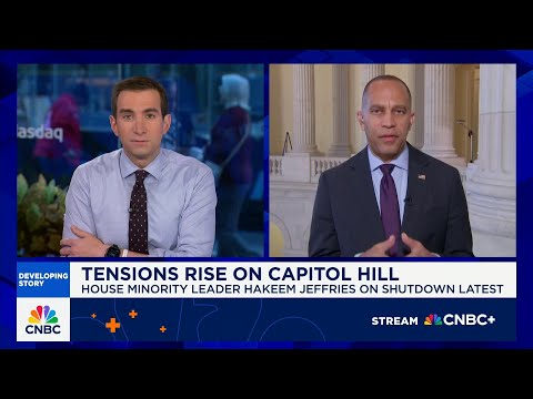 Watch CNBC's full interview with House Minority Leader Rep. Hakeem Jeffries