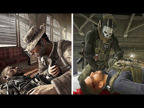 Soap's Death (2009 vs 2023) - Call of Duty: Modern Warfare 3 Comparison